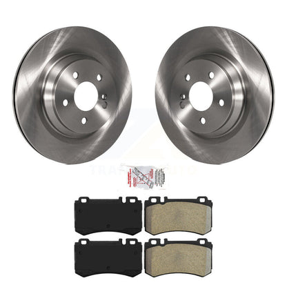 Brake Rotors & Semi-Metallic Pad Rear Kit For Mercedes-Benz S600 Armored Vehicle