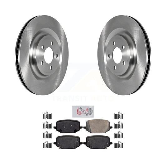 Disc Brake Rotor & Ceramic Pad Rear Kit For Ford Explorer Lincoln Aviator Police