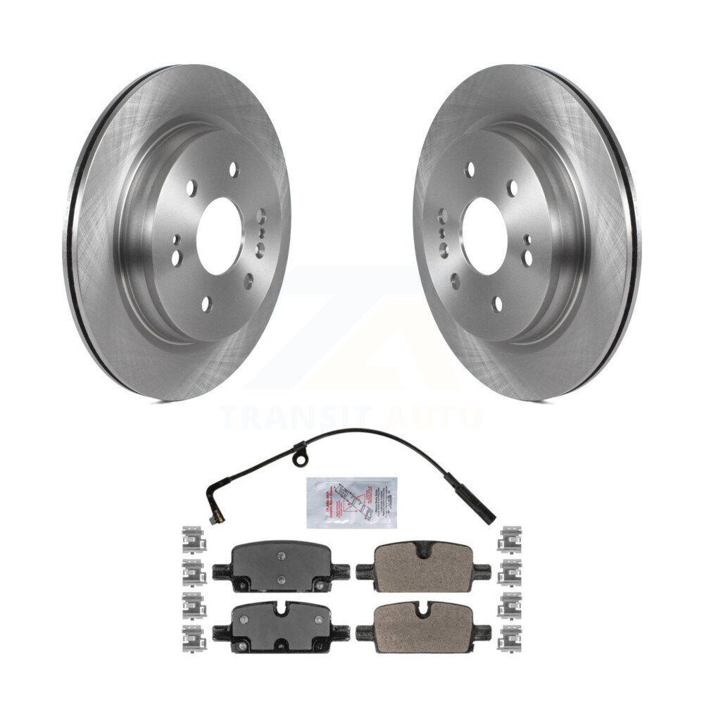 Brake Rotor & Semi-Metallic Pad Rear Kit For Chevrolet GMC Silverado 1500 Sierra