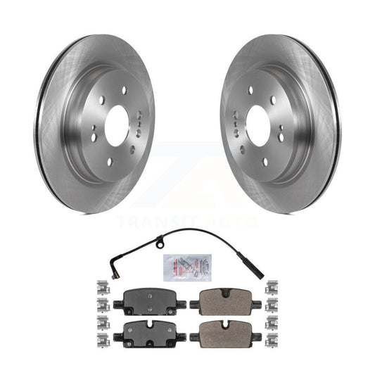 Brake Rotor & Semi-Metallic Pad Rear Kit For Chevrolet GMC Silverado 1500 Sierra