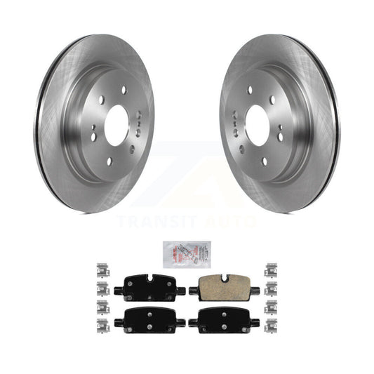 Brake Rotor & Ceramic Pad Rear Kit For Chevrolet GMC Silverado 1500 Sierra Yukon