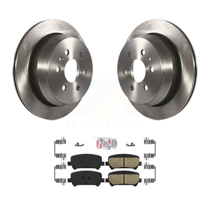 Brake Rotor And Ceramic Pad Rear Kit For 2015-2020 Chevrolet Colorado GMC Canyon