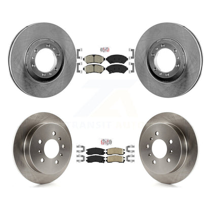 Ceramic Pad Brake Rotor Front Rear Kit For Buick Century Chevrolet Venture Grand