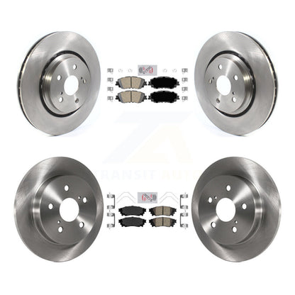 Ceramic Pad Brake Rotors Front Rear Kit For 20 Toyota Camry XSE With TRD Package