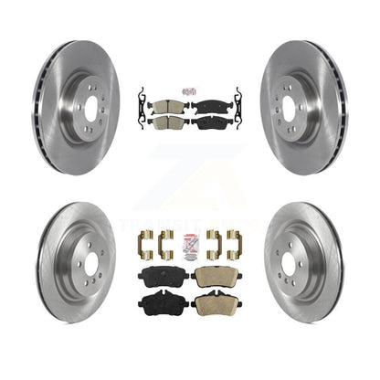 Ceramic Pad Disc Brake Rotor Front Rear Kit For Mercedes-Benz GL350 GLS450 GL450