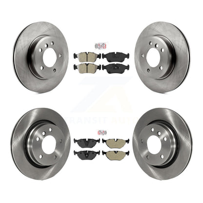Semi-Metallic Pad Brake Rotors Front Rear Kit For BMW 325i 325Ci 328i 323Ci 323i