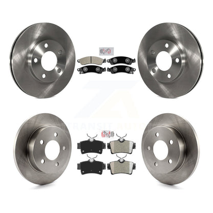 Semi-Metallic Pad Disc Brake Rotor Front Rear Kit For Ford Mustang Left or Right