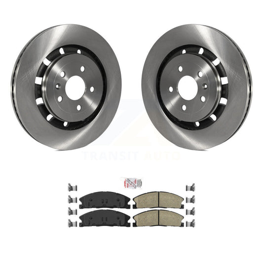 Brake Rotor & Ceramic Pad Front Kit For Ford Explorer Flex Taurus Police Utility