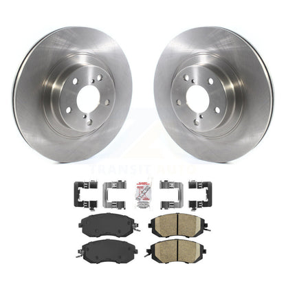 Brake Rotor & Ceramic Pad Front Kit For Subaru Forester Impreza XV Crosstrek BRZ
