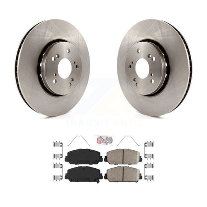 Disc Brake Rotors And Ceramic Pads Front Kit For 2016 Acura ILX