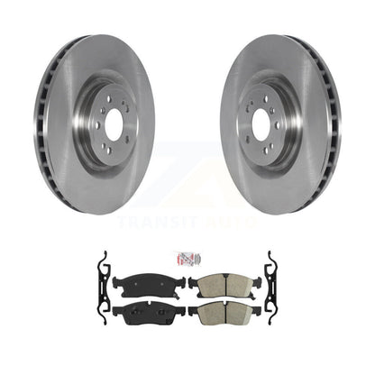 Brake Rotors & Ceramic Pad Front Kit For Mercedes-Benz ML350 GLS450 ML400 GLE400