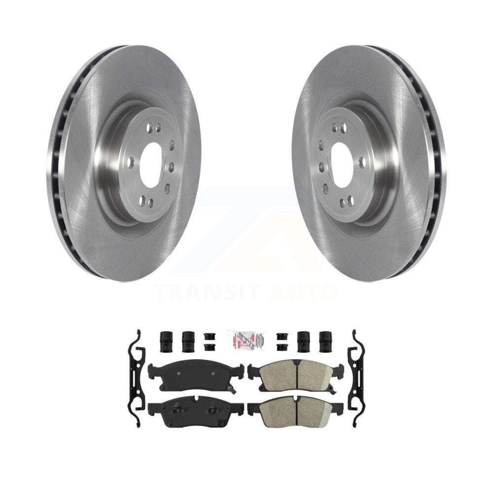 Brake Rotor And Ceramic Pad Front Kit For Mercedes-Benz GL350 GLE400 ML400 GL450