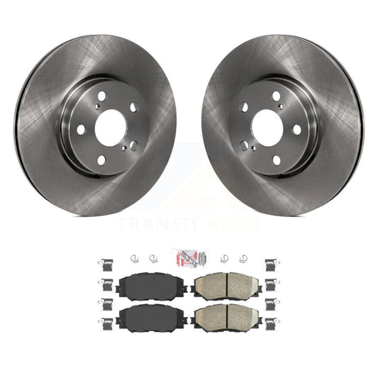 Brake Rotor & Ceramic Pad Front Kit For Toyota Corolla Matrix Pontiac Vibe Scion