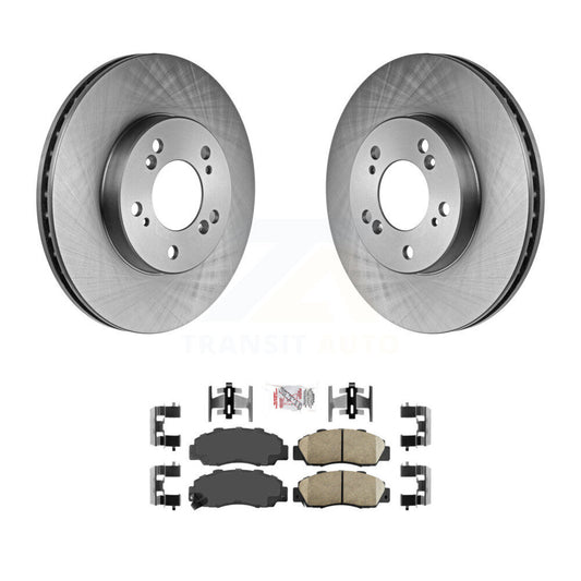 Brake Rotor & Ceramic Pad Front Kit For Honda CR-V Acura Prelude Integra Odyssey