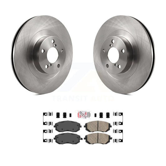 Brake Rotor And Ceramic Pad Front Kit For Subaru Forester Impreza Outback Legacy