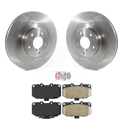 Disc Brake Rotors And Ceramic Pads Front Kit For 2008 Subaru Impreza WRX