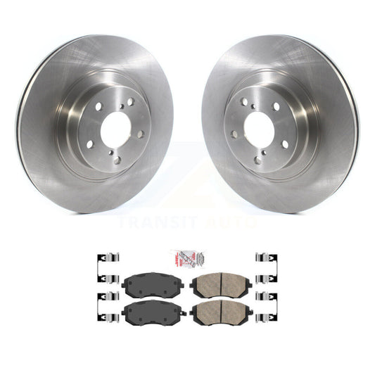 Brake Rotor And Ceramic Pad Front Kit For Subaru Outback Forester Impreza Legacy