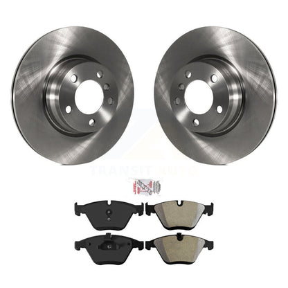 Disc Brake Rotors And Semi-Metallic Pads Front Kit For BMW 328i