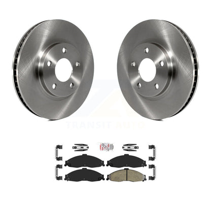 Brake Rotors & Semi-Metallic Pad Front Kit For Pontiac Firebird Chevrolet Camaro