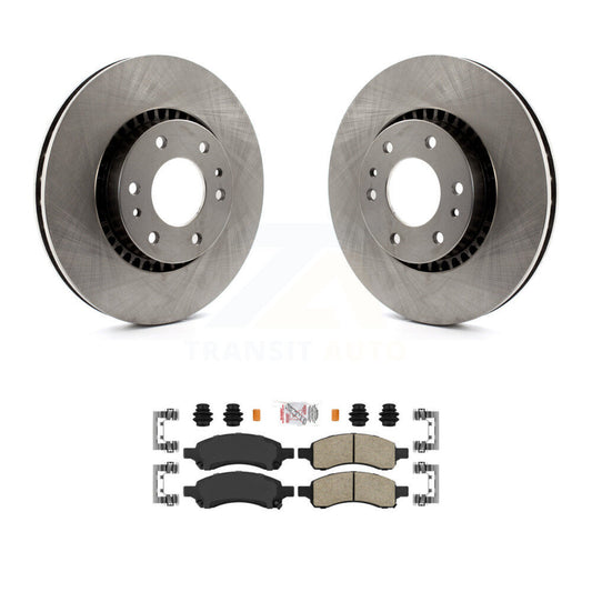 Brake Rotor And Ceramic Pad Front Kit For Chevrolet Trailblazer GMC Envoy XL EXT