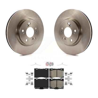 Disc Brake Rotors And Ceramic Pads Front Kit For 2005-2012 Acura RL