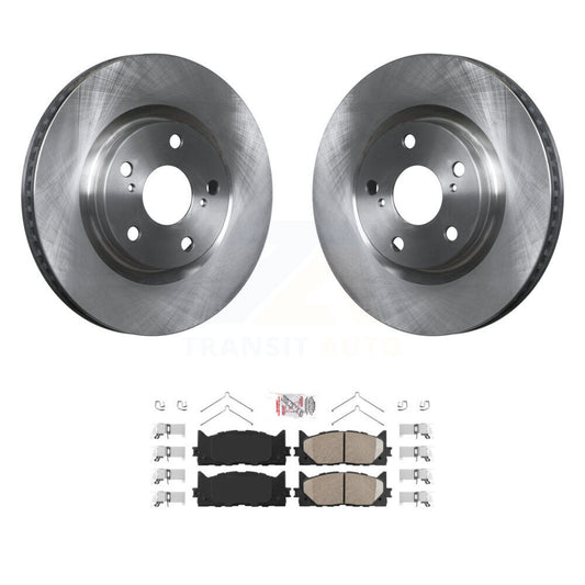 Brake Rotor And Ceramic Pad Front Kit For Toyota Camry Lexus ES350 Avalon ES300h