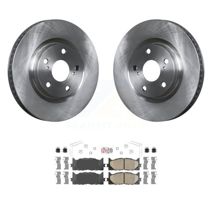 Brake Rotor And Ceramic Pad Front Kit For Toyota Camry Lexus ES350 Avalon ES300h
