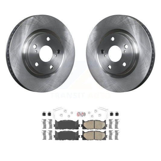 Brake Rotor And Ceramic Pad Front Kit For Toyota Camry Lexus ES350 Avalon ES300h