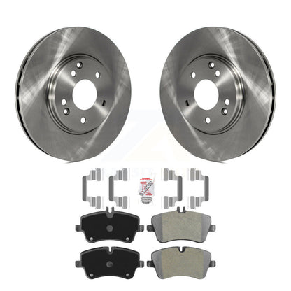 Brake Rotors Semi-Metallic Pad Front Kit For Mercedes-Benz C280 C240 CLK350 C320