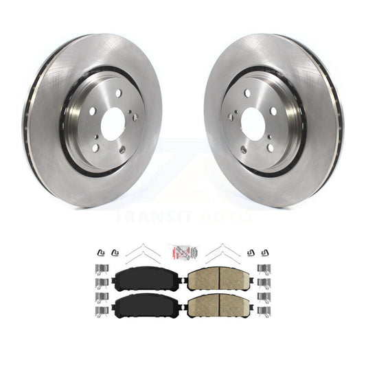 Brake Rotor And Ceramic Pad Front Kit For Lexus RX350 Toyota Camry RX450h NX350h
