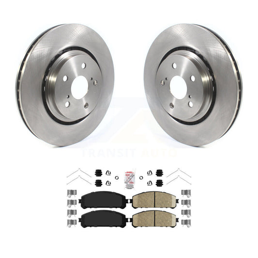 Brake Rotor And Ceramic Pad Front Kit For Lexus RX350 Toyota Camry RX450h NX350h