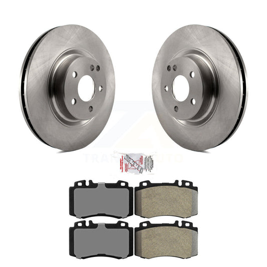 Brake Rotor And Semi-Metallic Pad Front Kit For Mercedes-Benz CLS550 CLS500 E550