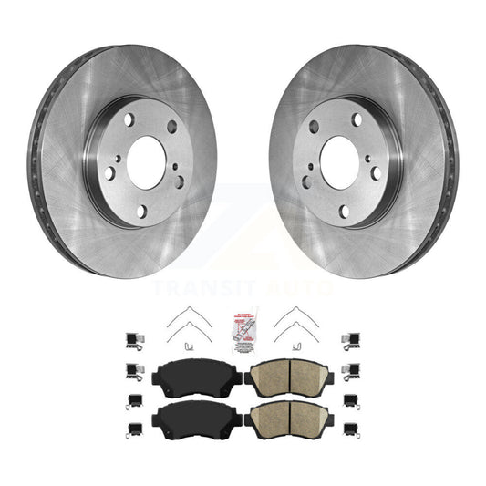Brake Rotor And Ceramic Pad Front Kit For Toyota Camry Sienna Avalon Lexus ES300