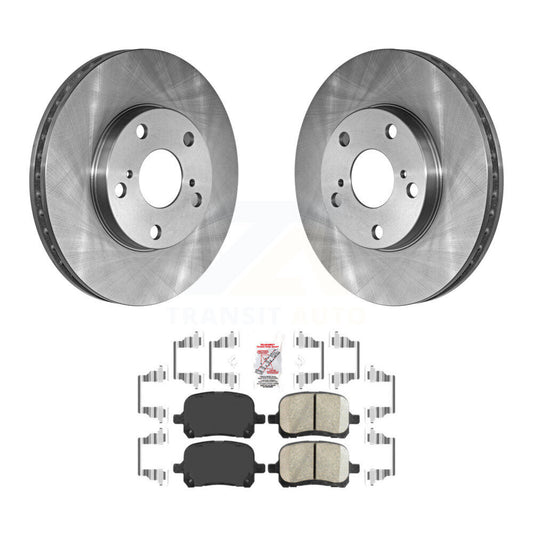 Brake Rotor And Ceramic Pad Front Kit For Toyota Camry Solara Avalon Lexus ES300