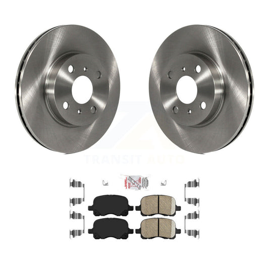 Brake Rotor & Ceramic Pad Front Kit For 1998-2002 Toyota Corolla Chevrolet Prizm