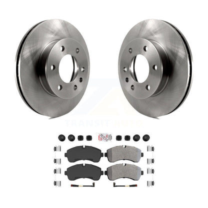 Brake Rotor And Semi-Metallic Pad Front Kit For Mercedes-Benz Sprinter 2500 3500