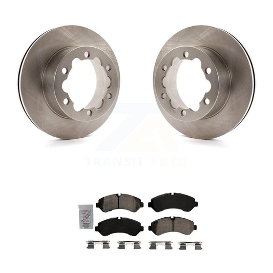 Brake Rotor And Ceramic Pad Rear Kit For Mercedes-Benz Sprinter 3500 4500 3500XD