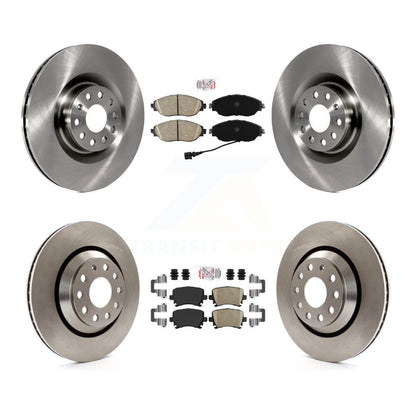 Ceramic Pads And Disc Brake Rotors Front Rear Kit For 2012 Volkswagen CC 3.6L