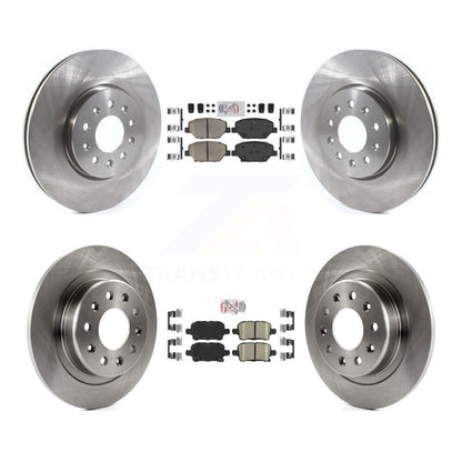 Ceramic Pad & Brake Rotor Front Rear Kit For Chevrolet Equinox GMC Terrain Buick
