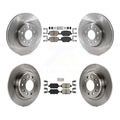 Ceramic Pad & Brake Rotor Front Rear Kit For Chevrolet Equinox GMC Terrain Buick