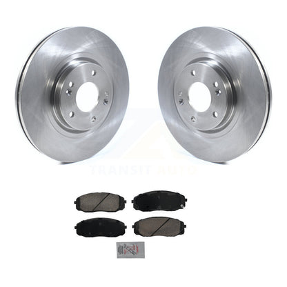 Disc Brake Rotors And Ceramic Pads Front Kit For 2020-2021 Kia Sedona