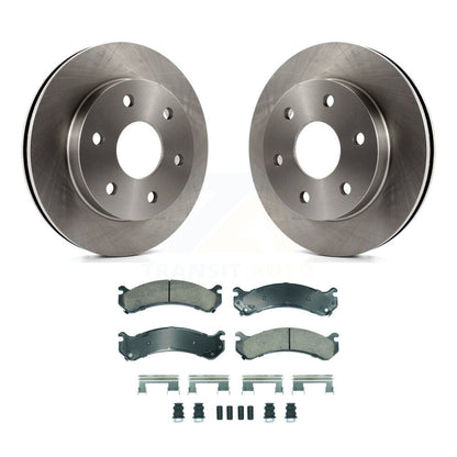 Brake Rotor And Ceramic Pad Front Kit For 2006 Chevrolet Express 2500 GMC Savana
