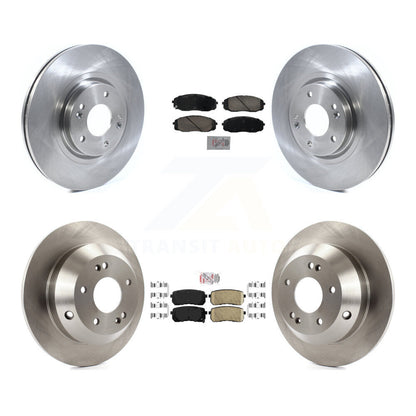 Ceramic Pads And Disc Brake Rotors Front Rear Kit For 2020-2021 Kia Sedona