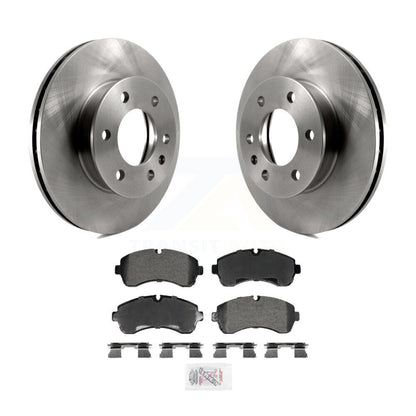 Brake Rotor And Semi-Metallic Pad Front Kit For Mercedes-Benz Sprinter 2500 3500