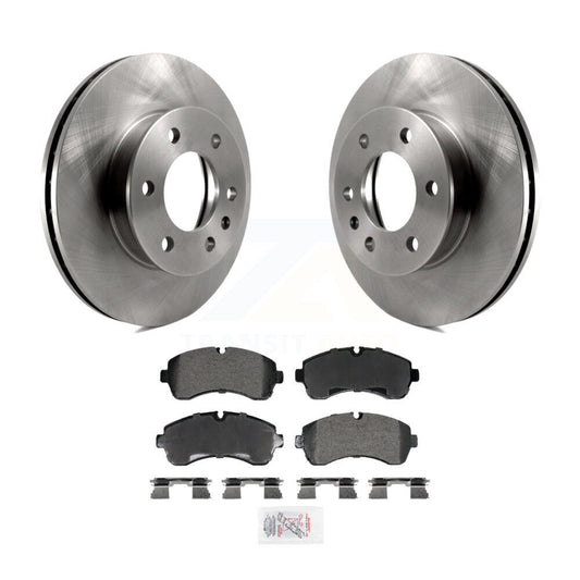 Brake Rotor And Semi-Metallic Pad Front Kit For Mercedes-Benz Sprinter 2500 3500
