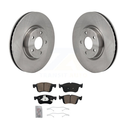 Brake Rotor & Ceramic Pad Front Kit For Ford Escape Bronco Sport Lincoln Corsair