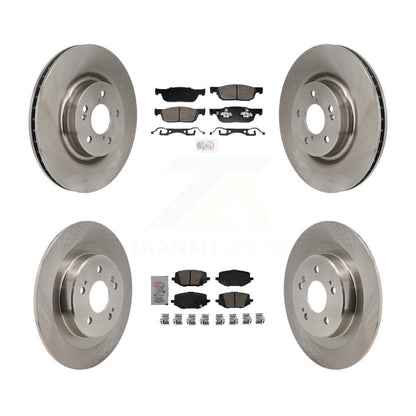 Ceramic Pads And Disc Brake Rotors Front Rear Kit For 2022-2023 Acura MDX 3.5L