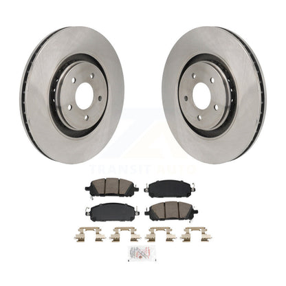 Brake Rotor And Ceramic Pad Front Kit For Mitsubishi Outlander Nissan Pathfinder
