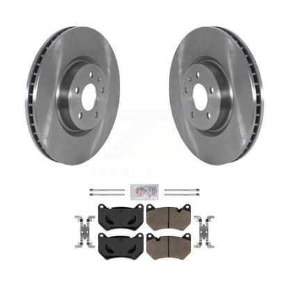 Brake Rotor Ceramic Pad Front Kit For 21 Audi Q5 With 350mm Diameter