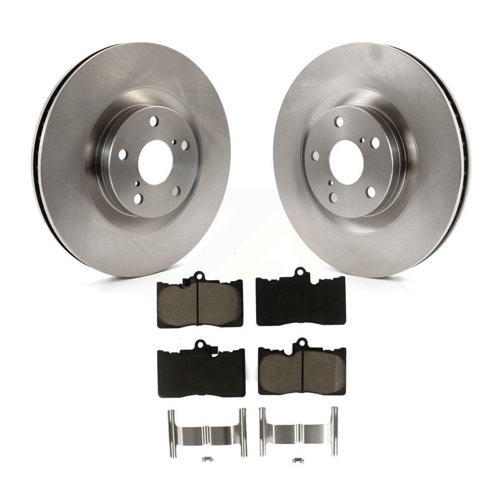 Brake Rotor Ceramic Pad Front Kit For Lexus IS300 IS350 GS350 RC350 RC300 GS450h
